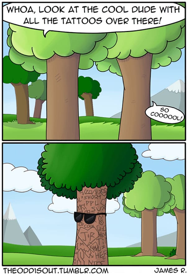 19-27 10+ The Odd1sOut Creates Dark Comics to share his Experiences