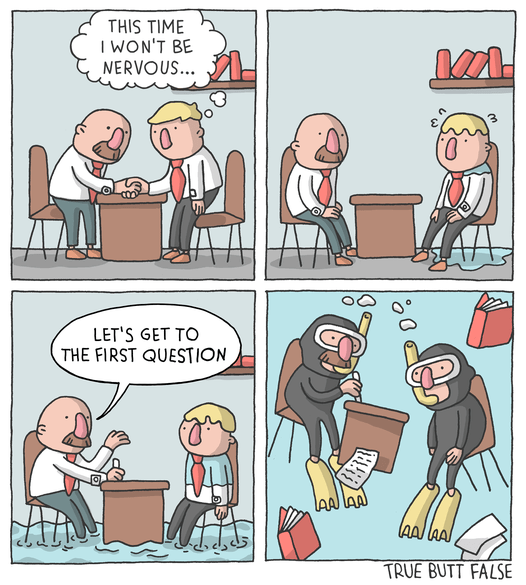 19-3 17+ Quirky and Funny Comics by the "True Butt False"