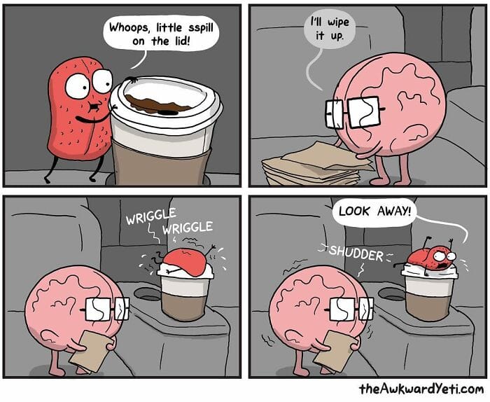 19-30 Heart and brain 20 Best the awkward yeti comics