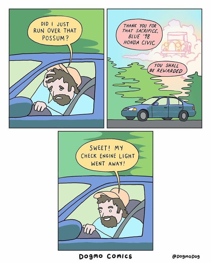 19-36 20 Funny dogmodog Comics by the Artist who have Dark Sense of Humour
