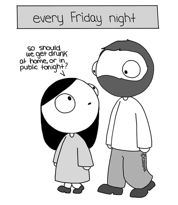 19-64 Girlfriend Depicts: her Life with her Boyfriend Through 19 Brand-New Comics