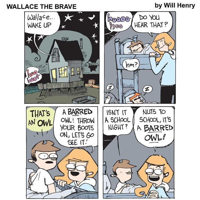 19-90 20 Hilarious 'Wallace the Brave' Comics That'll Make Your Day Better
