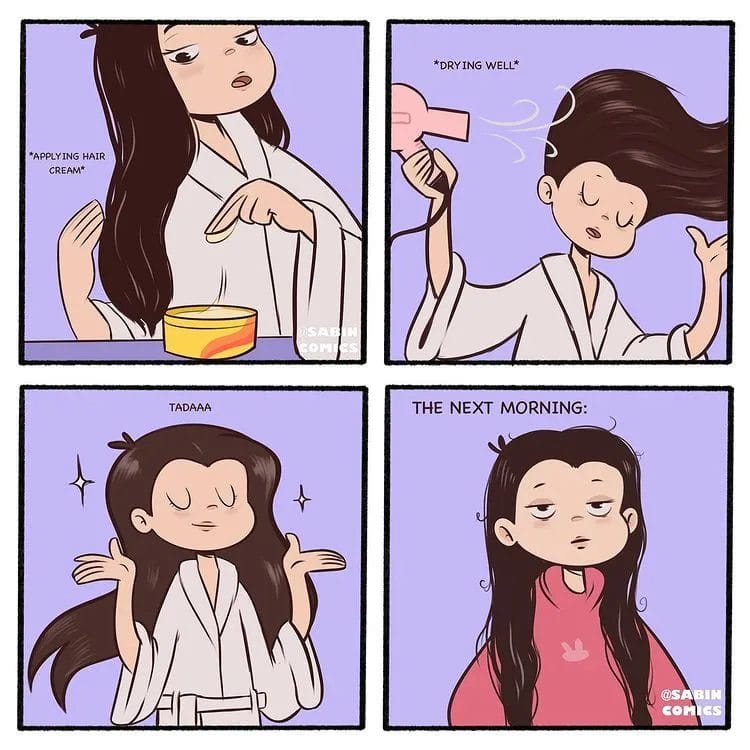 2-1 Here are 20 Hilarious Comics Based on Everyday Situations Faced by a Girl