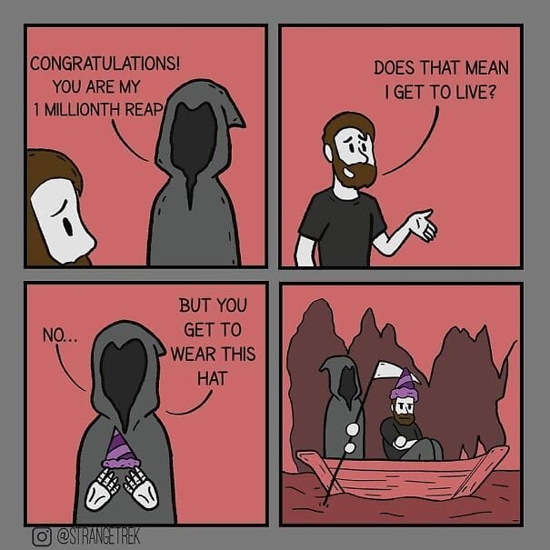 2-10 20 Times StrangeTrek Creates Horror Comics Full of Dark Puns and Sudden Twists