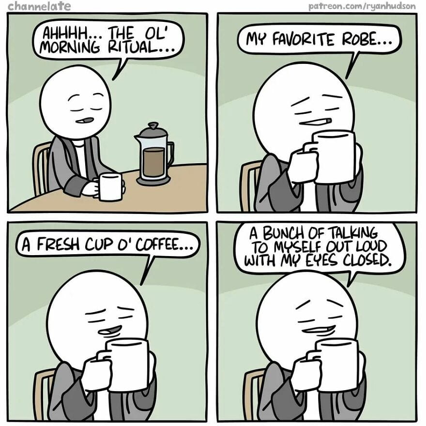 2-2 14+ Times Ryan Hudson comics Turns Everyday Moments  into Humorous Illustrations