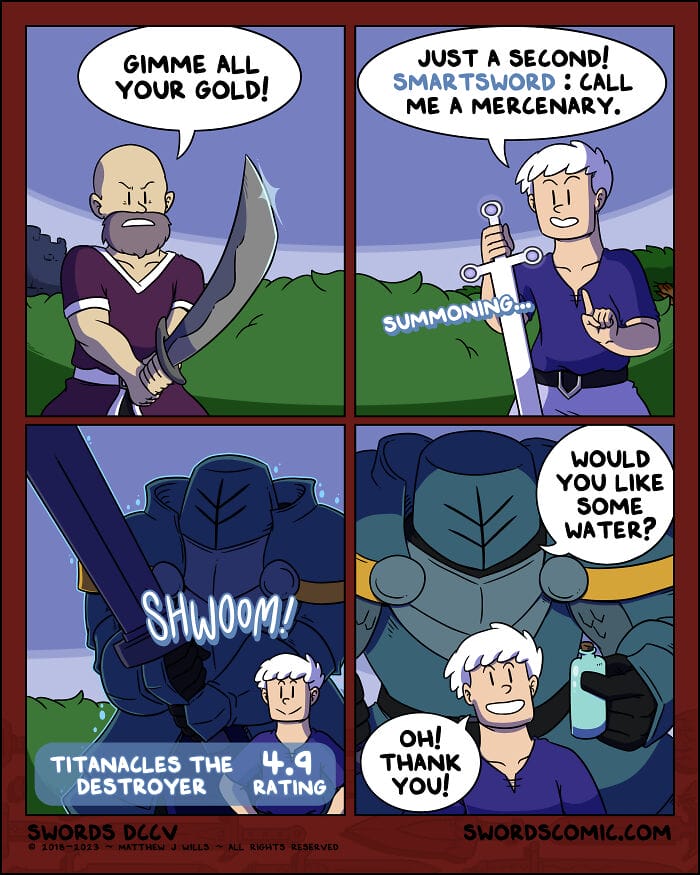 2-23 Here are 15 Swords Comic Strips That Revolves Around Magical Swords