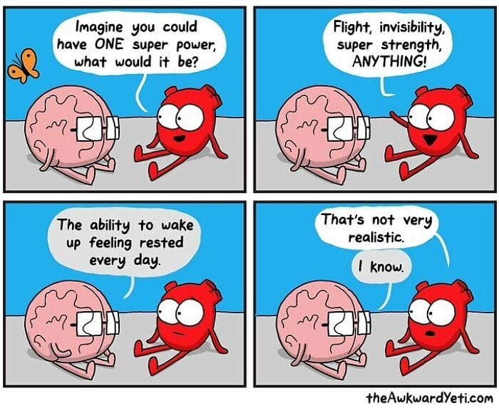 2-31 Heart and brain 20 Best the awkward yeti comics