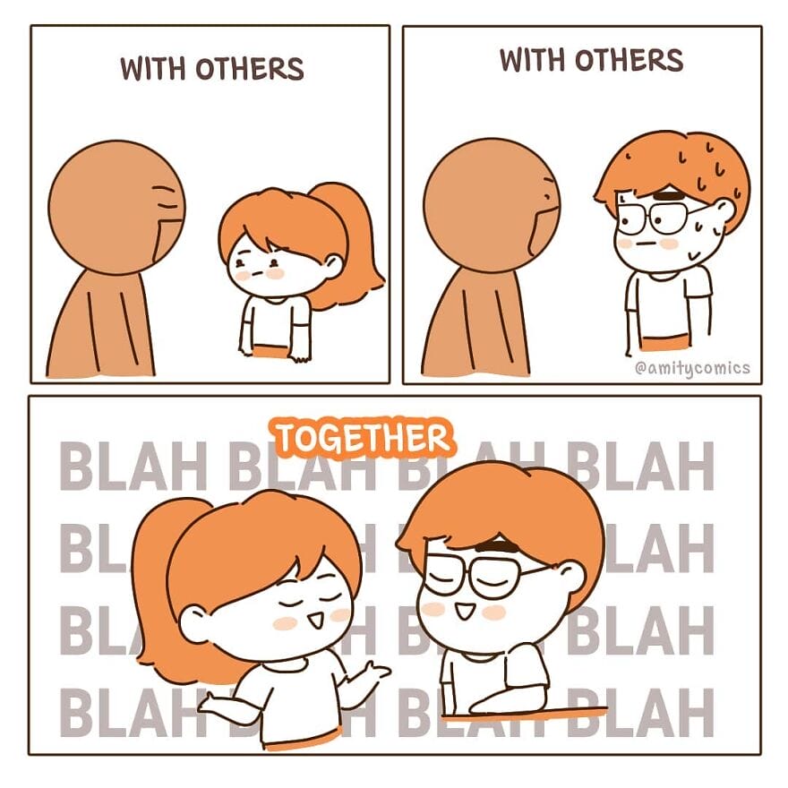 2-64 20 Amity Comics: A Couple Navigates the Everyday Challenges of Being in a Relationship