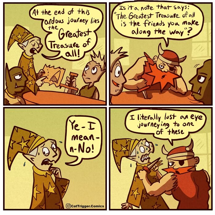 2-93 23 Sharp and Hilarious 'Cat Trigger' Comics with Surprising Endings by This Artist