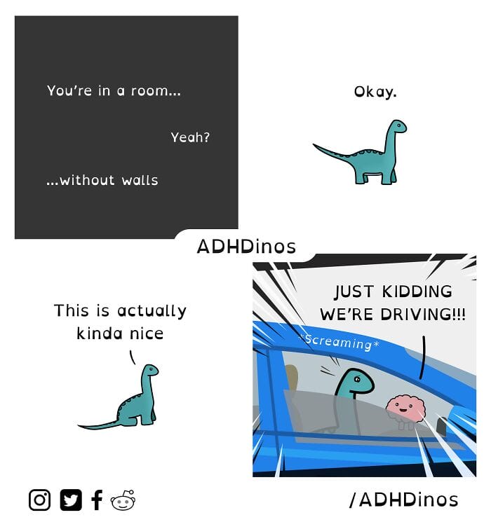 20-100 20 Funny Comics That Highlight the Everyday Struggles of Living with ADHD (New Pics)