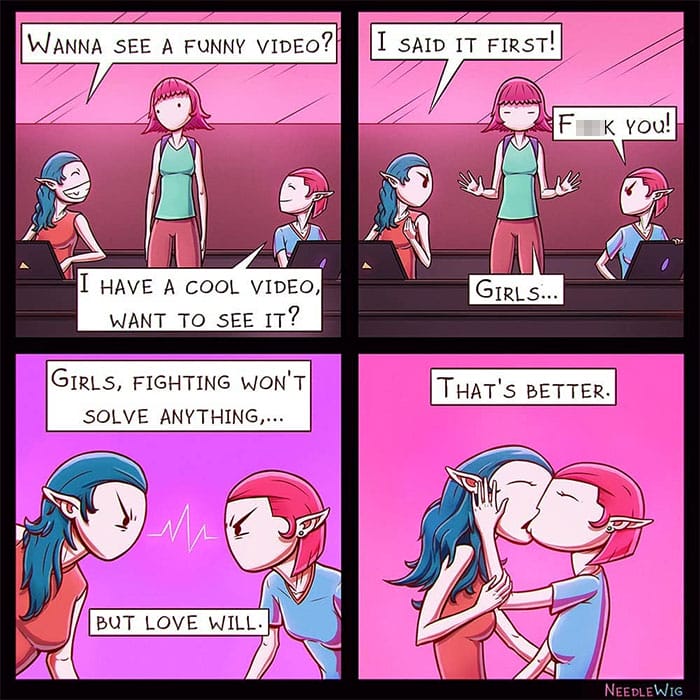 20-32 This Artist’s 25 Dark Comics illustrate Situations Happened with a Person in Real Life