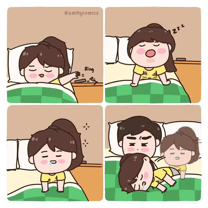 20-64 20 Amity Comics: A Couple Navigates the Everyday Challenges of Being in a Relationship