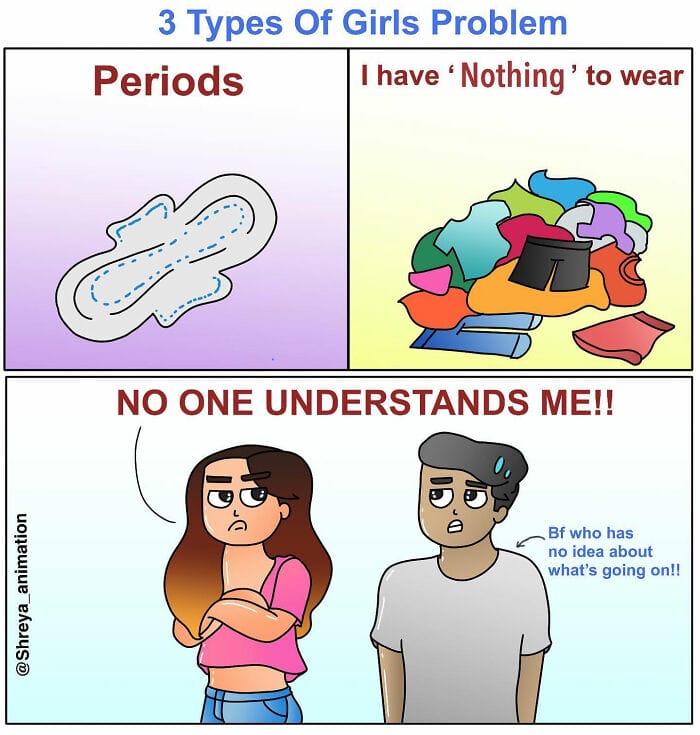 20-91 20 Funny Comics That Perfectly Capture Relatable Girl Moments by This Artist