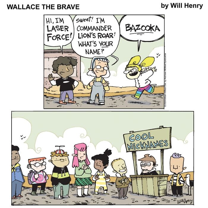 20-92 20 Hilarious 'Wallace the Brave' Comics That'll Make Your Day Better