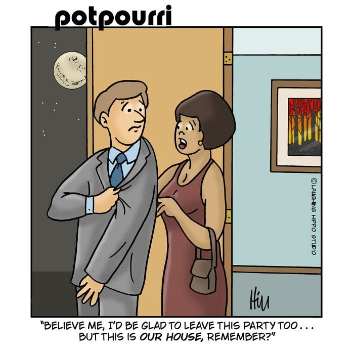 21 This Cartoonist Always amuses his Fans only Through single-panel Comics (20 Comics)