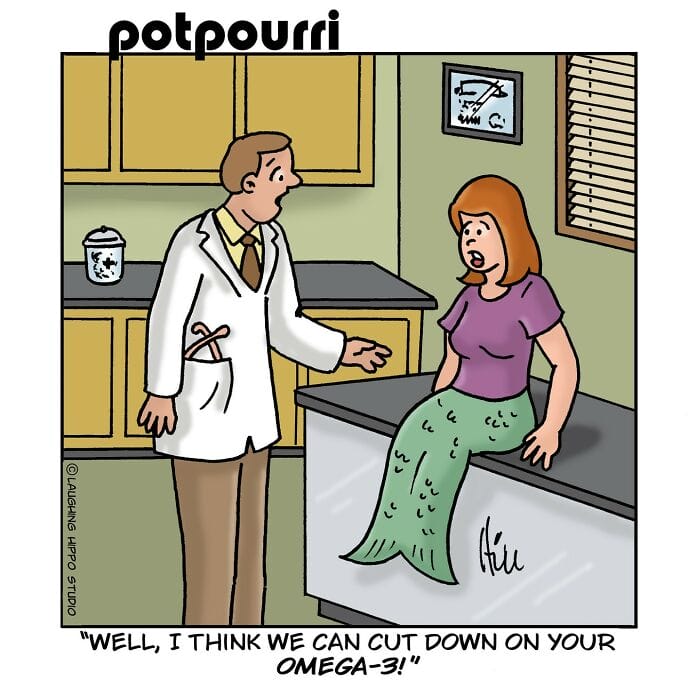 24 20 Clever Single-Panel Comics Full of Unexpected Twists and Imaginative Humor