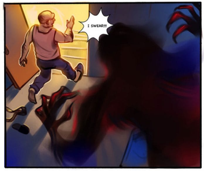 27-1 Here is the Halloween Monster Jwitless Art Comic Story That Will Surely Thrilled You