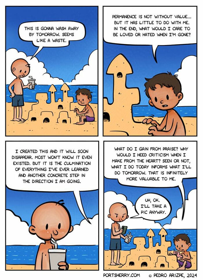 3-108 20 Witty 'Port Sherry' Comics That Mix Daily Life with Unexpected Twists (New Pics)