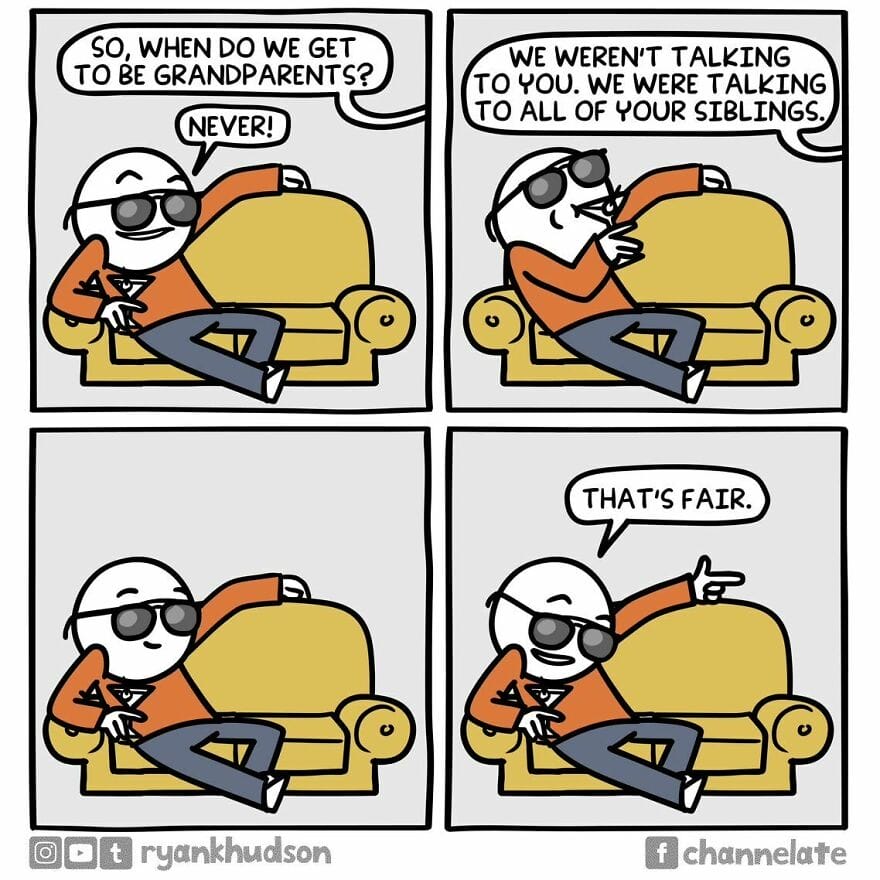 3-2 14+ Times Ryan Hudson comics Turns Everyday Moments into Humorous Illustrations