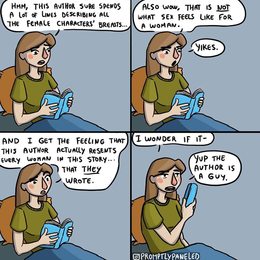 3-26 17+ Promptly Paneled Comics Show Everyday Life Problems and Experiences Faced by Women