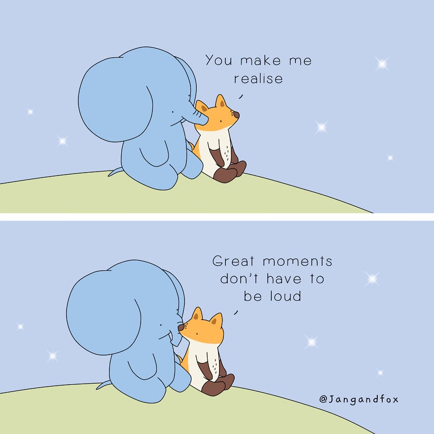 3-39 15+ Heart Touching Jangandfox Comics Using Animals