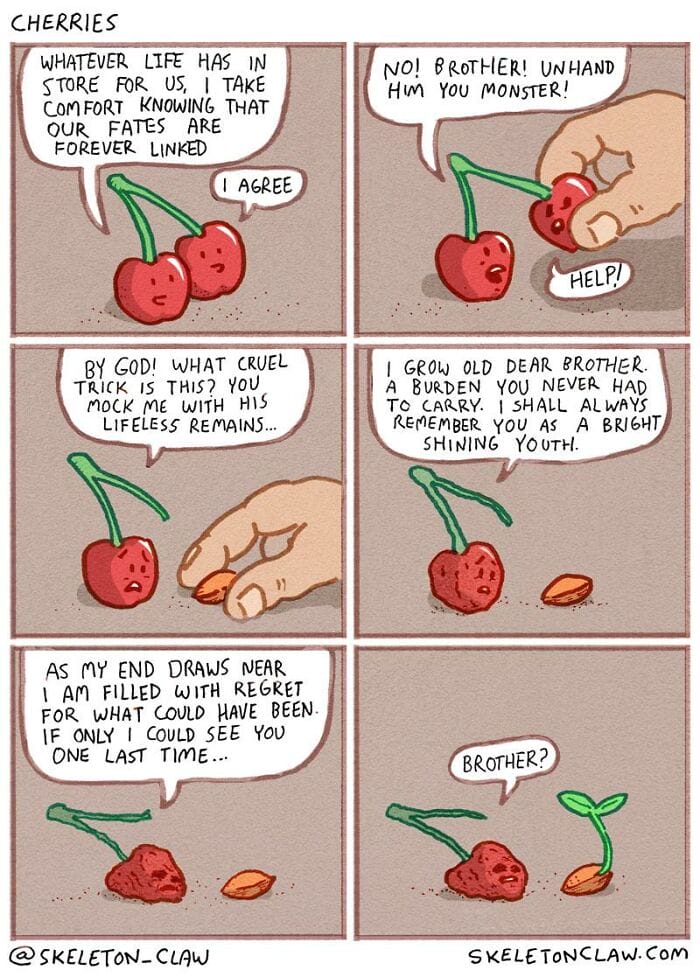 3-44 16+ Hilarious Comics Full of Unexpected Twists By The "Skeleton Claw"