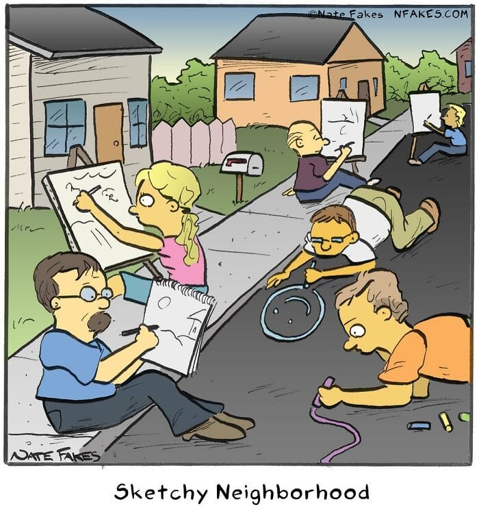 3-5 20 Single-Panel Cartoons by Nate Fakes Will Make You Laugh Out Loud