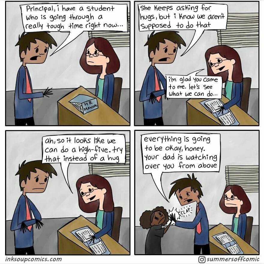 3-52 10+ Times This Artist Shows Struggles Faced by Teacher in Teaching Chidrens Through her Comics