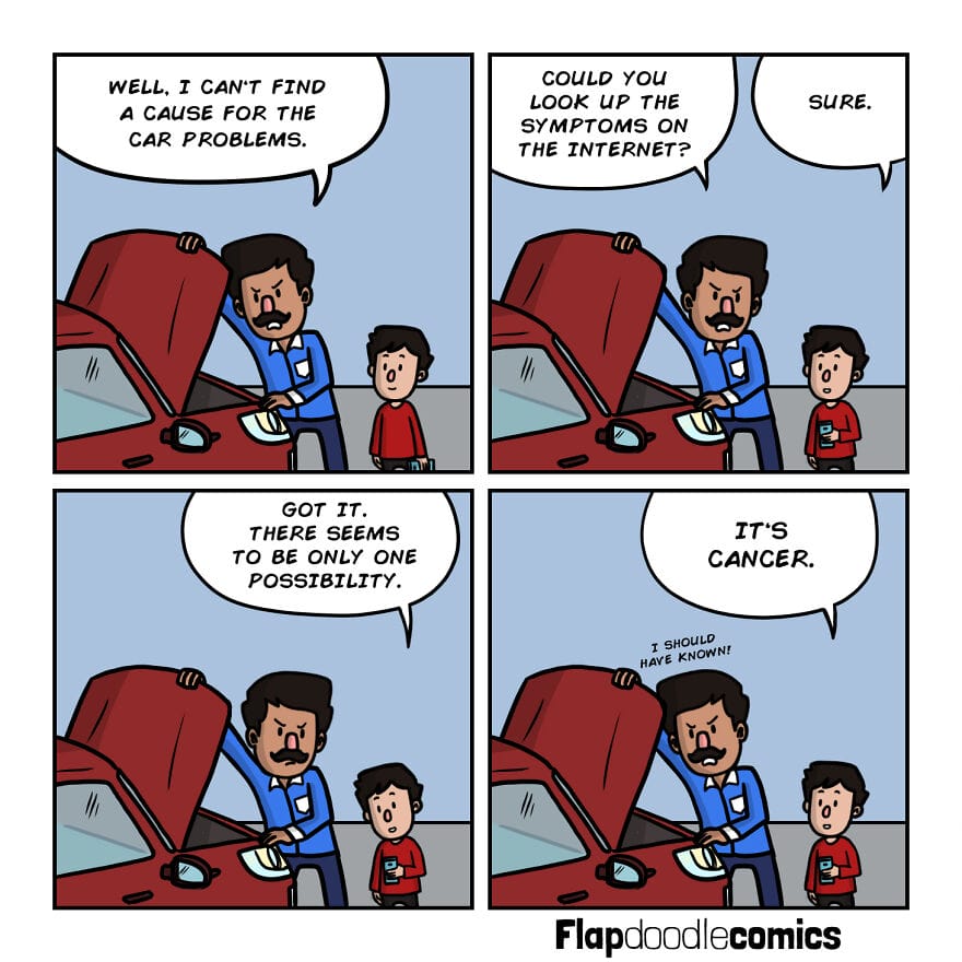 3-57 20 Flap Doodle Comics Dark and Silly Situations Through his Comics
