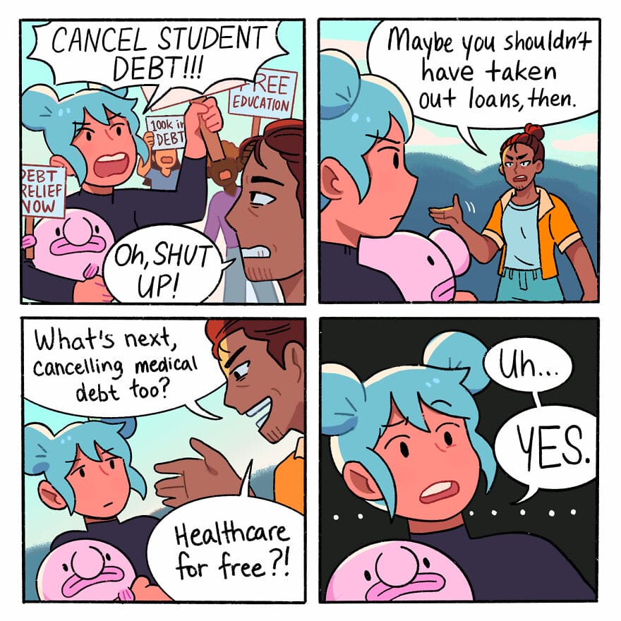 3-59 20 Blobby and Friends comics Important Social Issues about Body Positivity and Mental Health