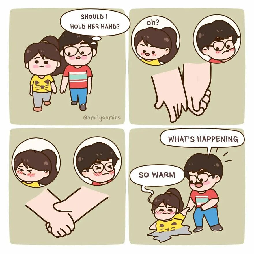 3-62 20 Amity Comics: A Couple Navigates the Everyday Challenges of Being in a Relationship
