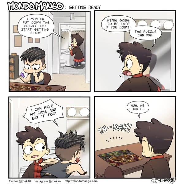 3-9 20 Times This Artist Captures the Adventures of His Life in Amusing Comics