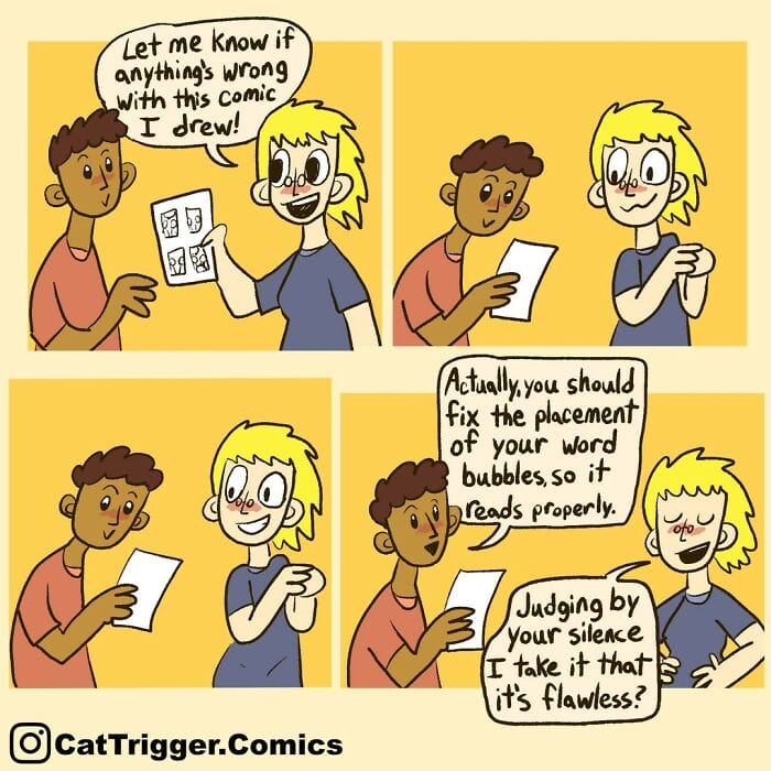3-91 23 Sharp and Hilarious 'Cat Trigger' Comics with Surprising Endings by This Artist