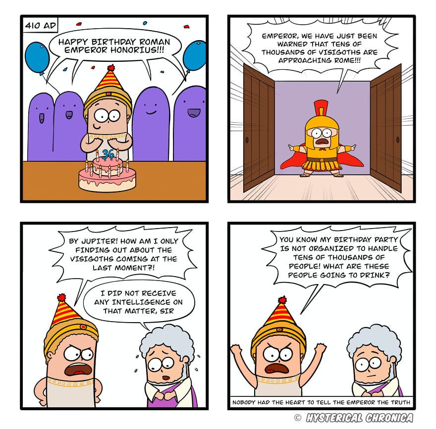 3-98 20 Comics That Put Historical Figures in Modern Day Predicaments