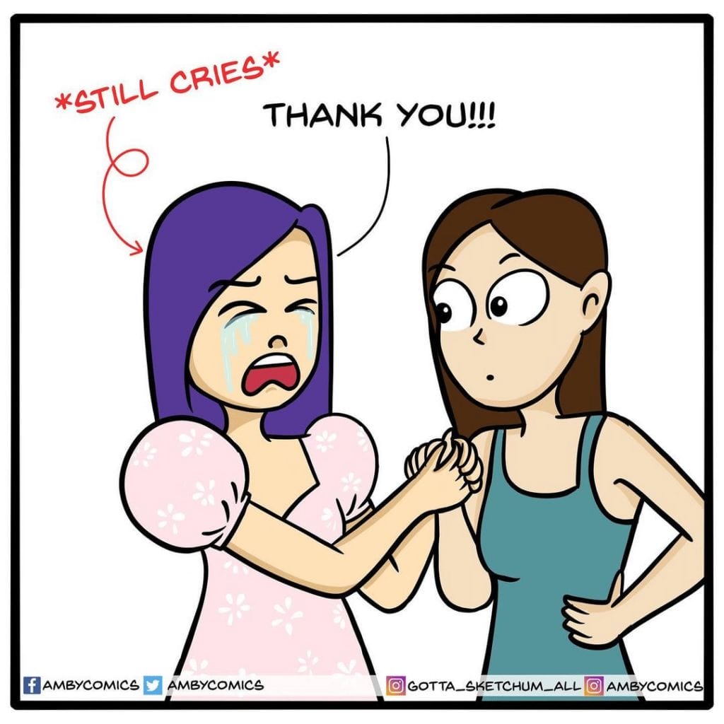 3.2 20+ Amby Comics Everyday Life Moments with Humor and Relatability