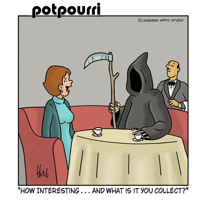 38 20 Clever Single-Panel Comics Full of Unexpected Twists and Imaginative Humor