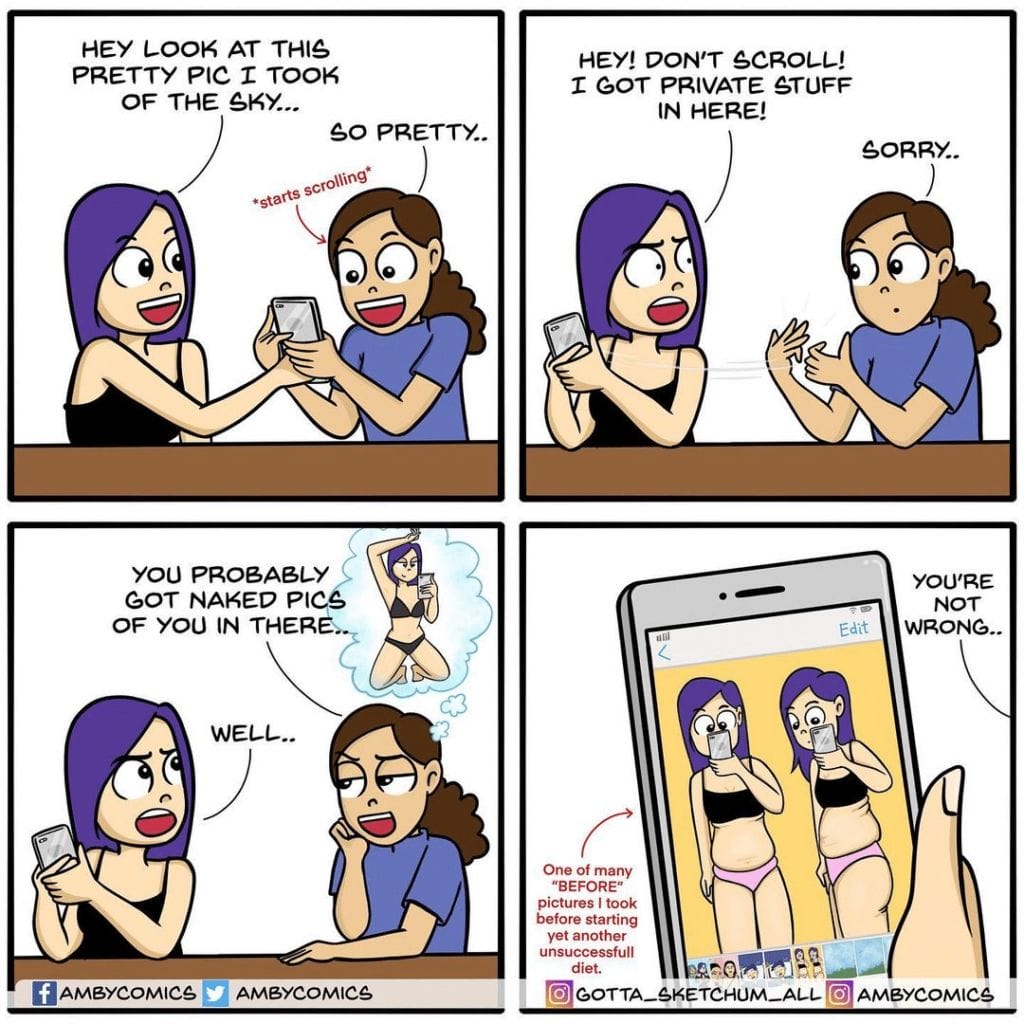 4-1 20+ Amby Comics Everyday Life Moments with Humor and Relatability