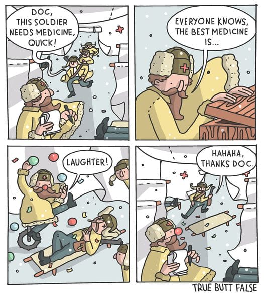 4-3 17+ Quirky and Funny Comics by the "True Butt False"