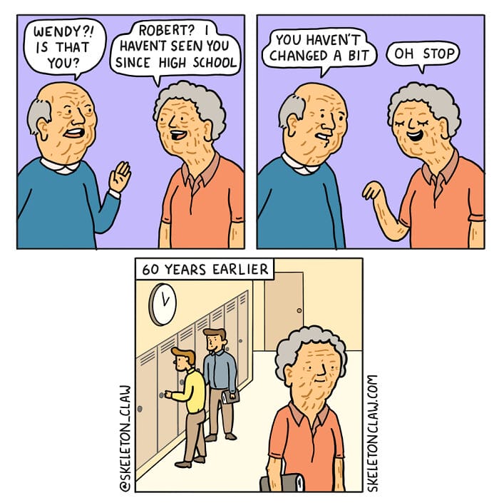 4-44 16+ Hilarious Comics Full of Unexpected Twists By The "Skeleton Claw"