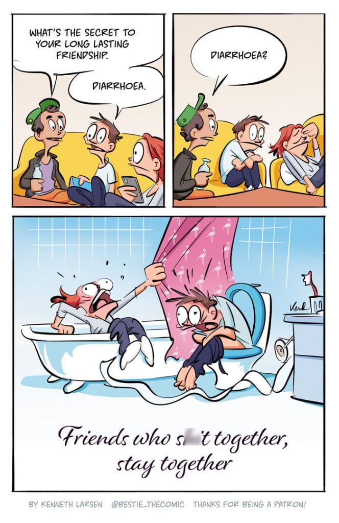 4-87-664x1024 20 Hilarious Comics Showcasing the Chaotic Adventures of Two Best Friends by Kenneth Larsen