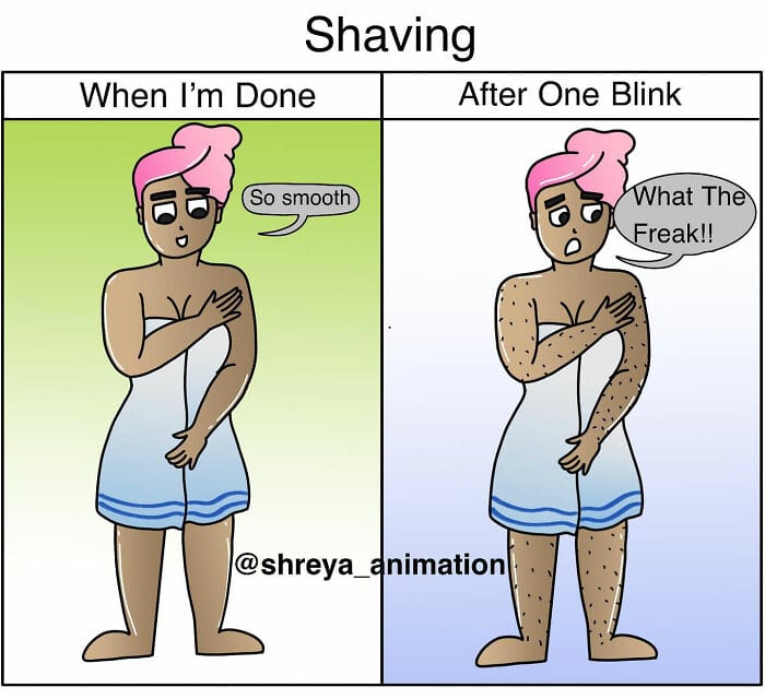 4-92 20 Funny Comics That Perfectly Capture Relatable Girl Moments by This Artist