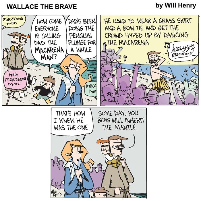 4-93 20 Hilarious 'Wallace the Brave' Comics That'll Make Your Day Better