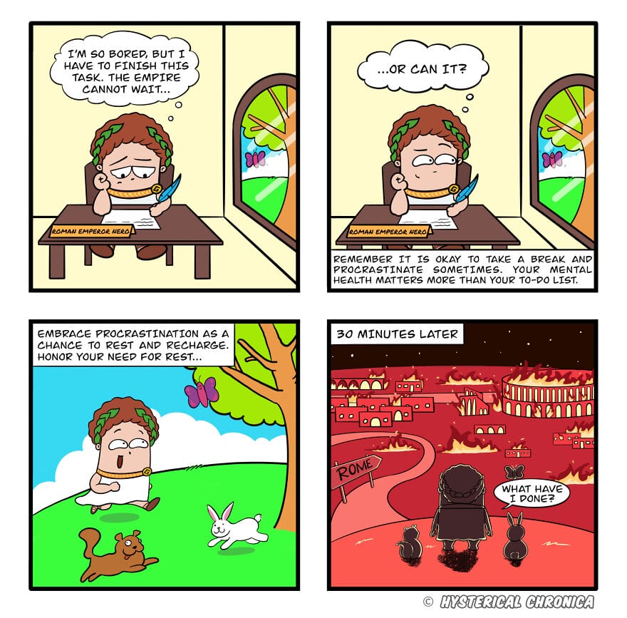 4-98 20 Comics That Put Historical Figures in Modern Day Predicaments
