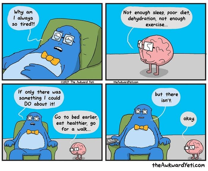 5-32 Heart and brain 20 Best the awkward yeti comics