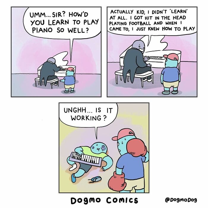 5-38 20 Funny dogmodog Comics by the Artist who have Dark Sense of Humour