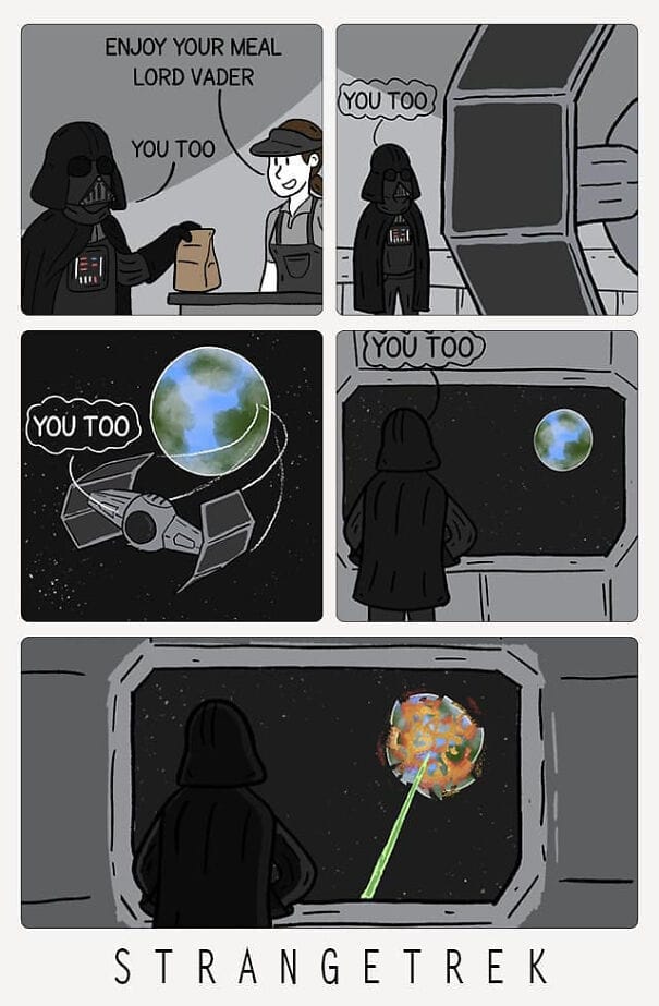 5-48 15+ Horror and Dark Comics with Unexpected Twists By "Strangertrek"