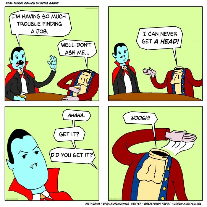 5-82 20 Humorous and Surreal Comics by Cartoonist Denis