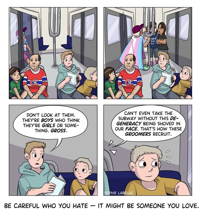 5-85 20 Illustrations by This Artist Depicting Her Experiences as a Transgender Child