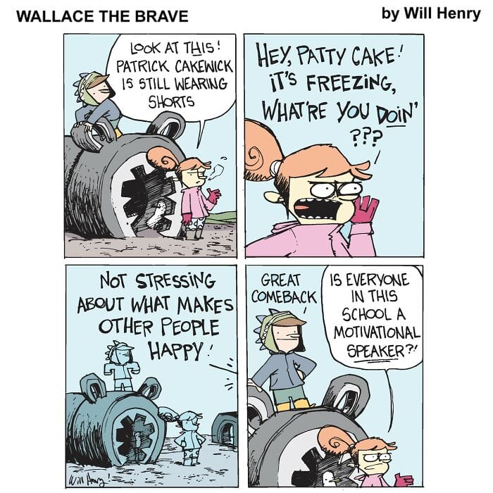 5-94 20 Hilarious 'Wallace the Brave' Comics That'll Make Your Day Better