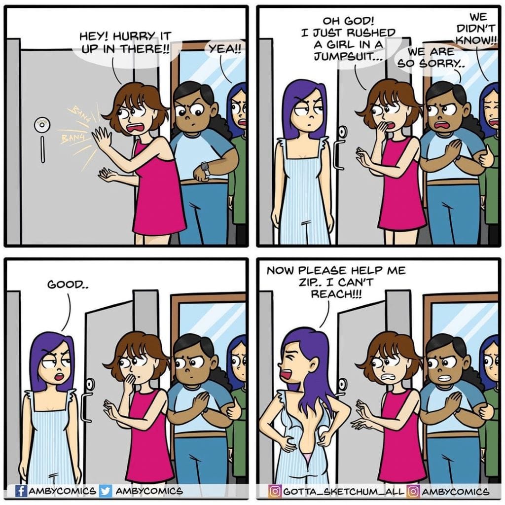 5.1 20+ Amby Comics Everyday Life Moments with Humor and Relatability